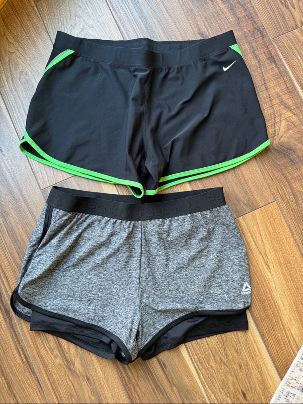 Nike/Reebok Shorts - Women's Running Shorts